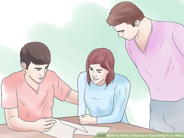 以Write a Standard Operating Procedure Step 14為標題的圖片